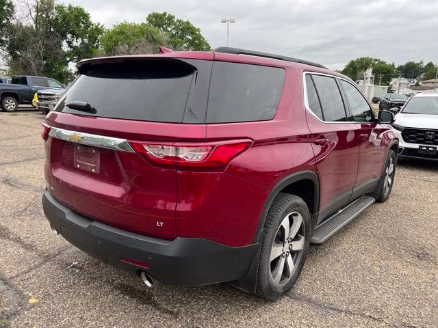 2020 Cajun Red Tintcoat Chevrolet Traverse 3LT AWD SUV