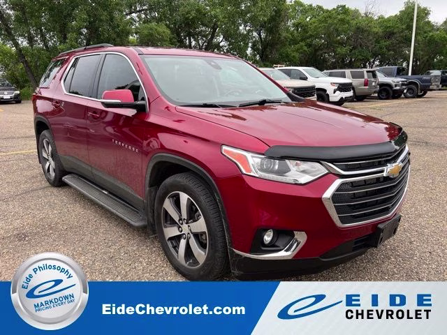2020 Cajun Red Tintcoat Chevrolet Traverse 3LT AWD SUV