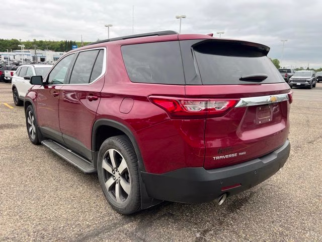 2020 Cajun Red Tintcoat Chevrolet Traverse 3LT AWD SUV