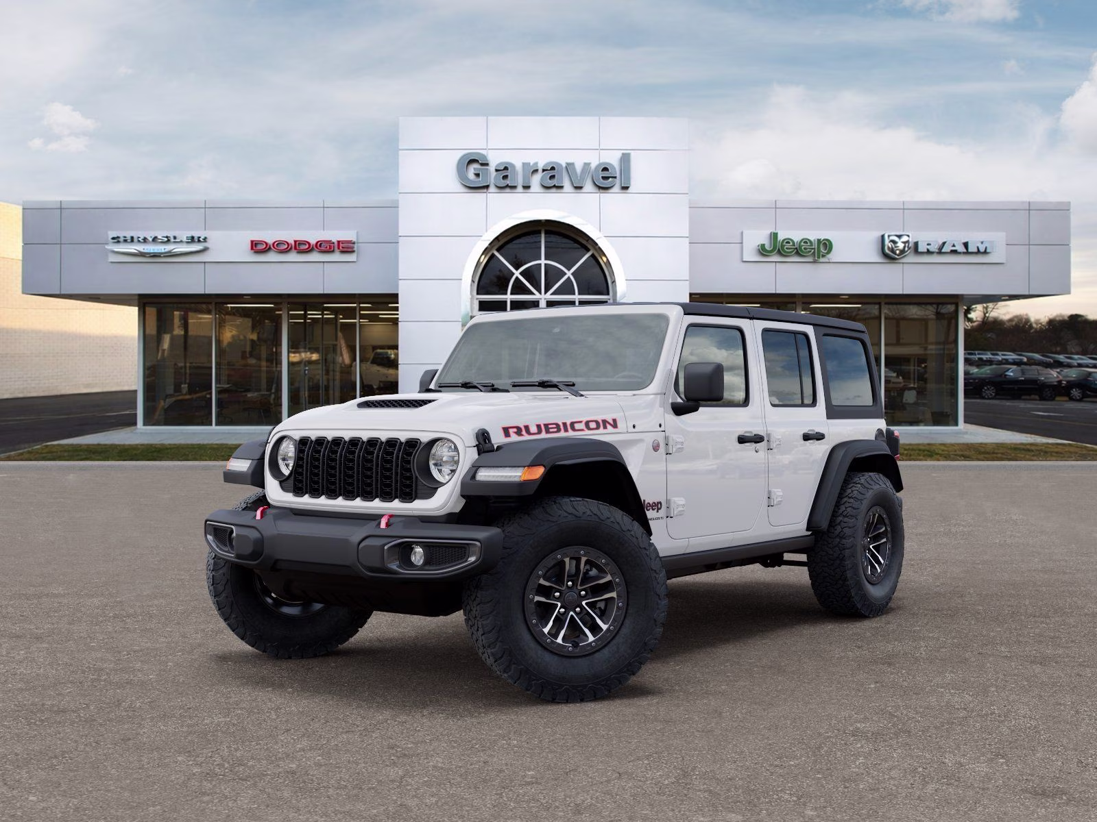 2026 Bright White Clearcoat Jeep Wrangler Rubicon 4X4 SUV