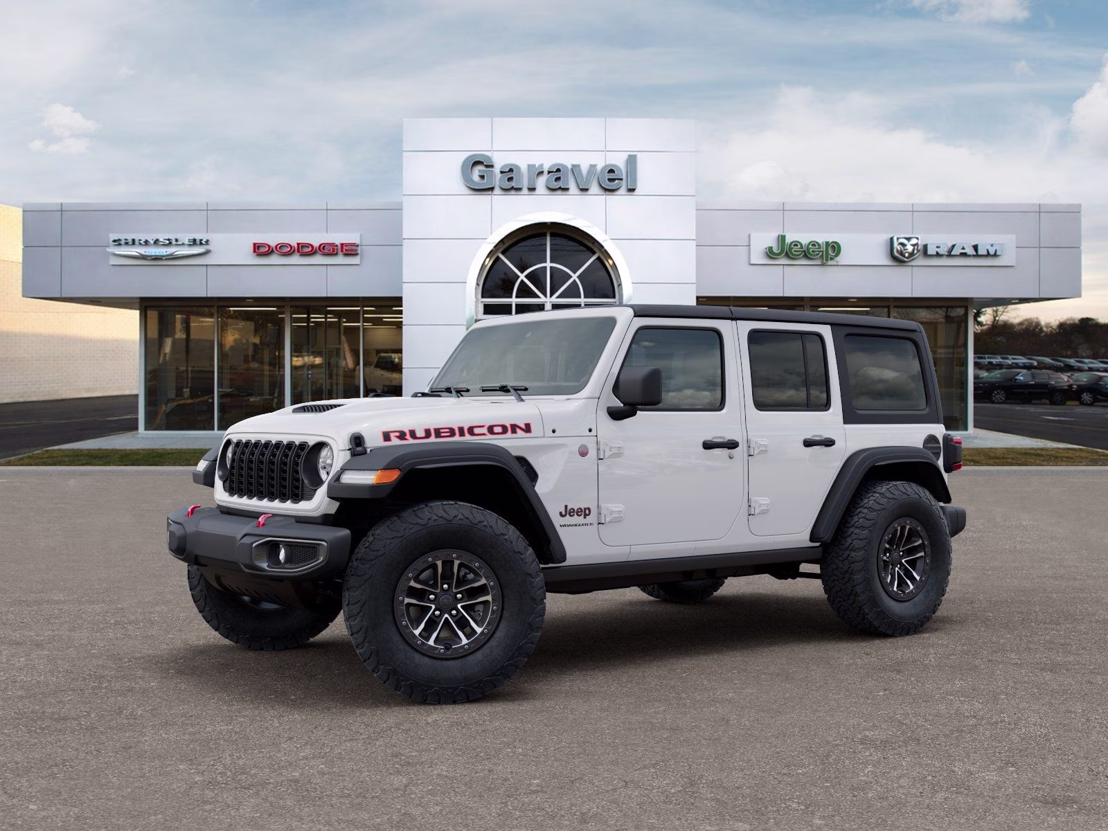 2026 Bright White Clearcoat Jeep Wrangler Rubicon 4X4 SUV