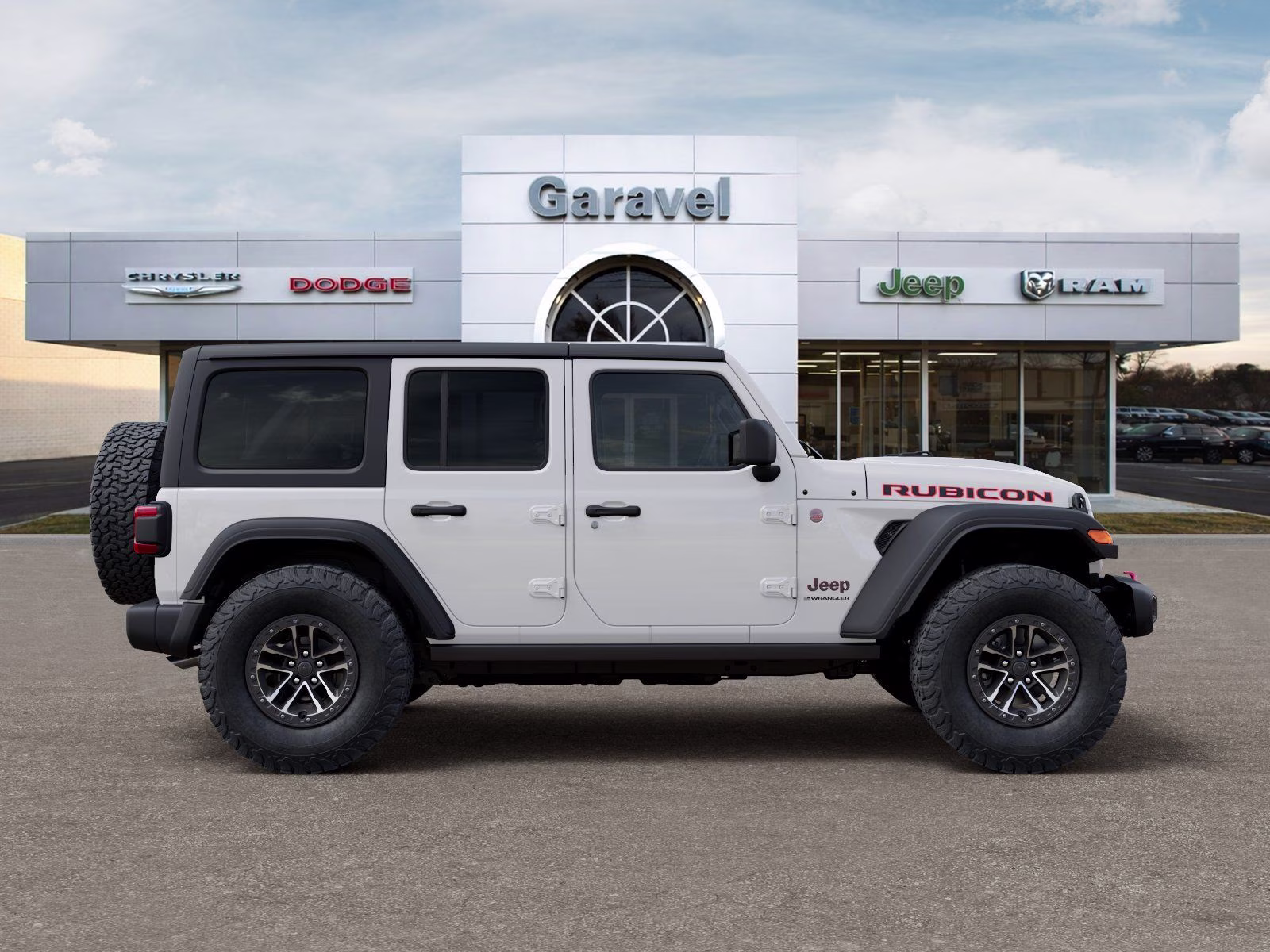2026 Bright White Clearcoat Jeep Wrangler Rubicon 4X4 SUV