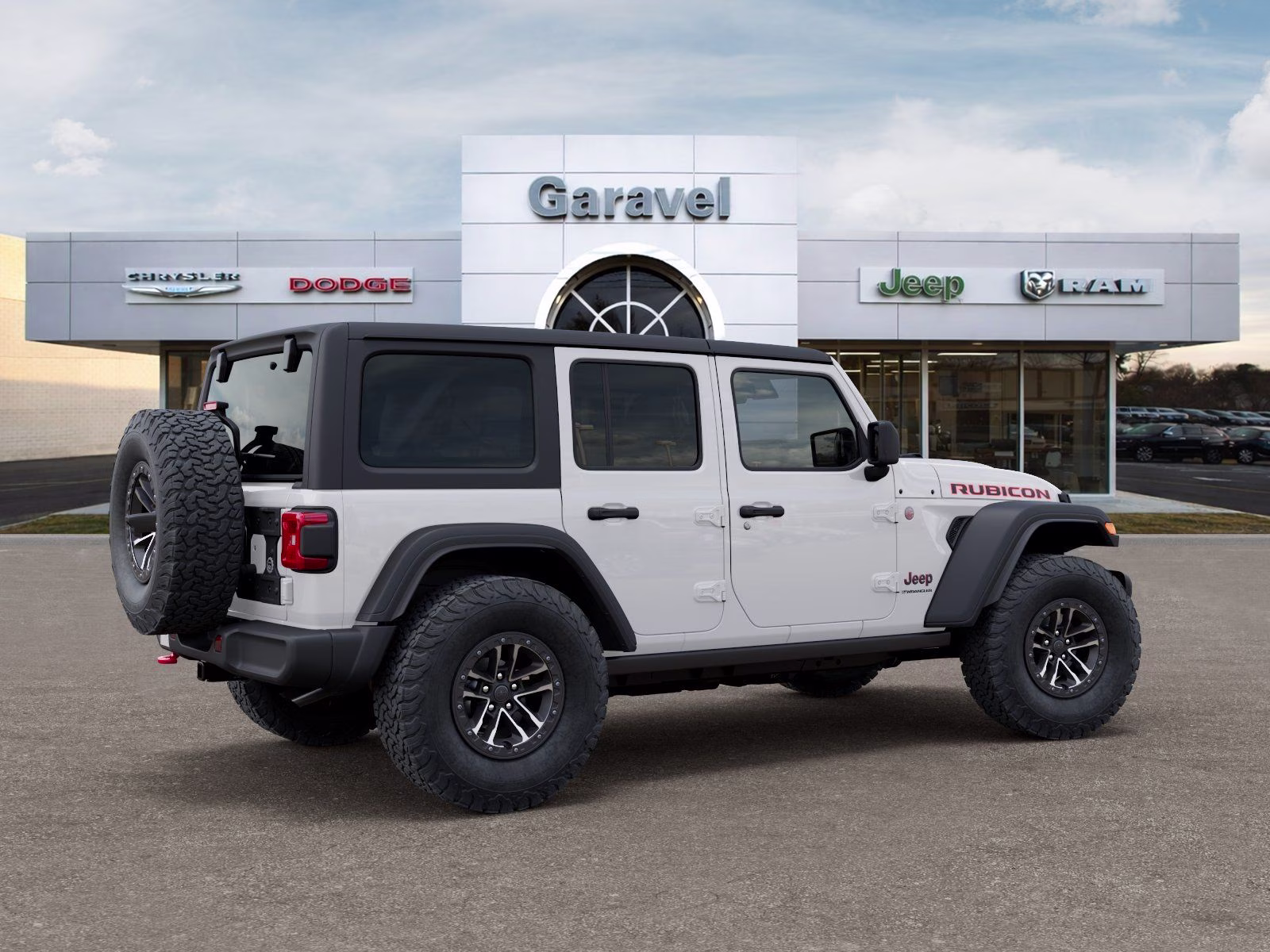 2026 Bright White Clearcoat Jeep Wrangler Rubicon 4X4 SUV