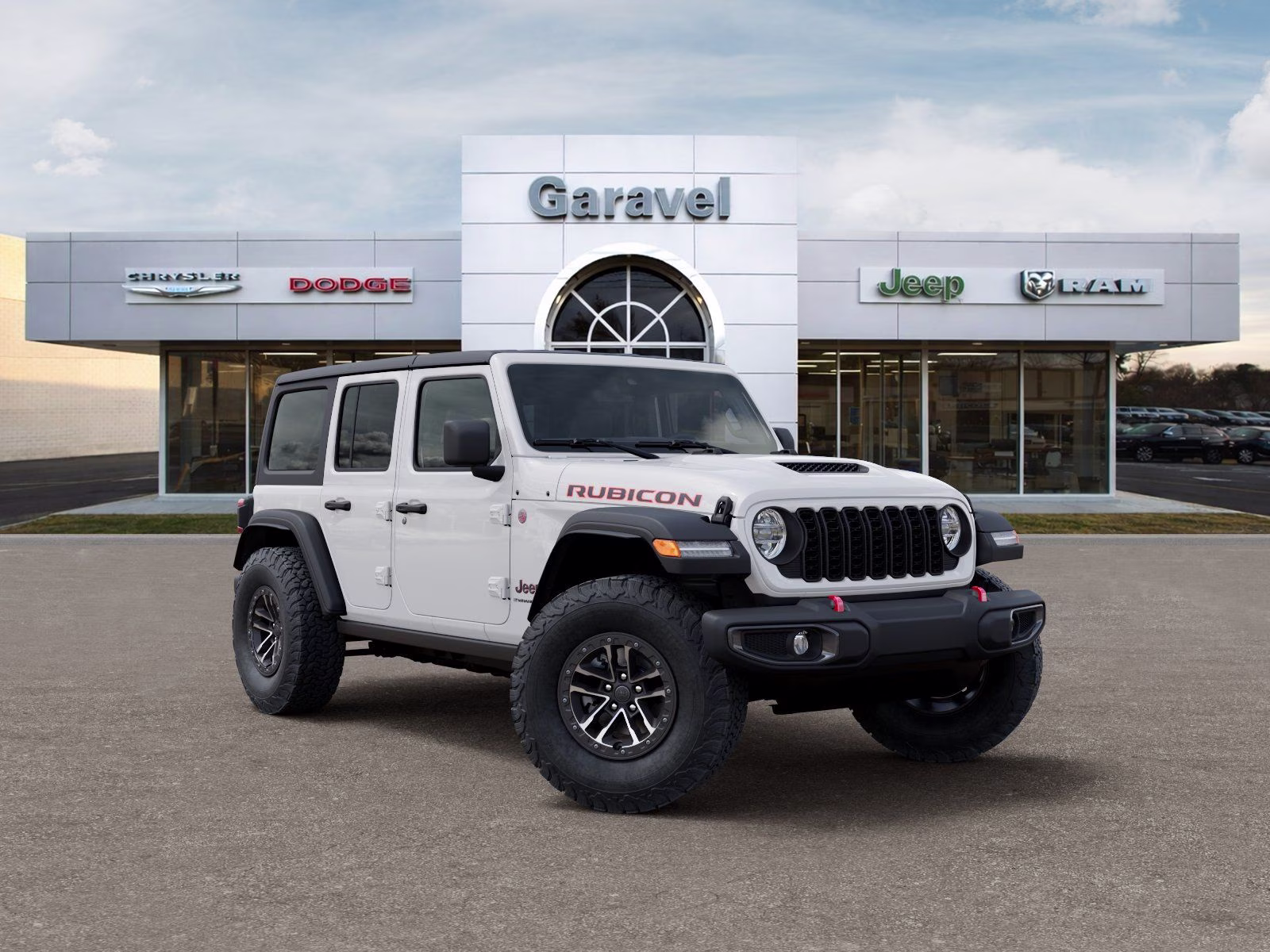 2026 Bright White Clearcoat Jeep Wrangler Rubicon 4X4 SUV