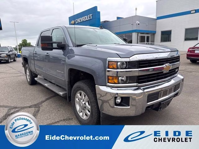 2015 Slate Gray Metallic Chevrolet Silverado 2500HD LT 4X4 Truck