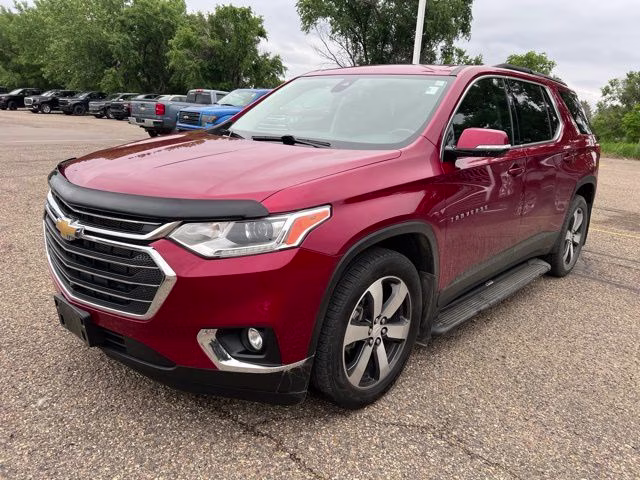2020 Cajun Red Tintcoat Chevrolet Traverse 3LT AWD SUV