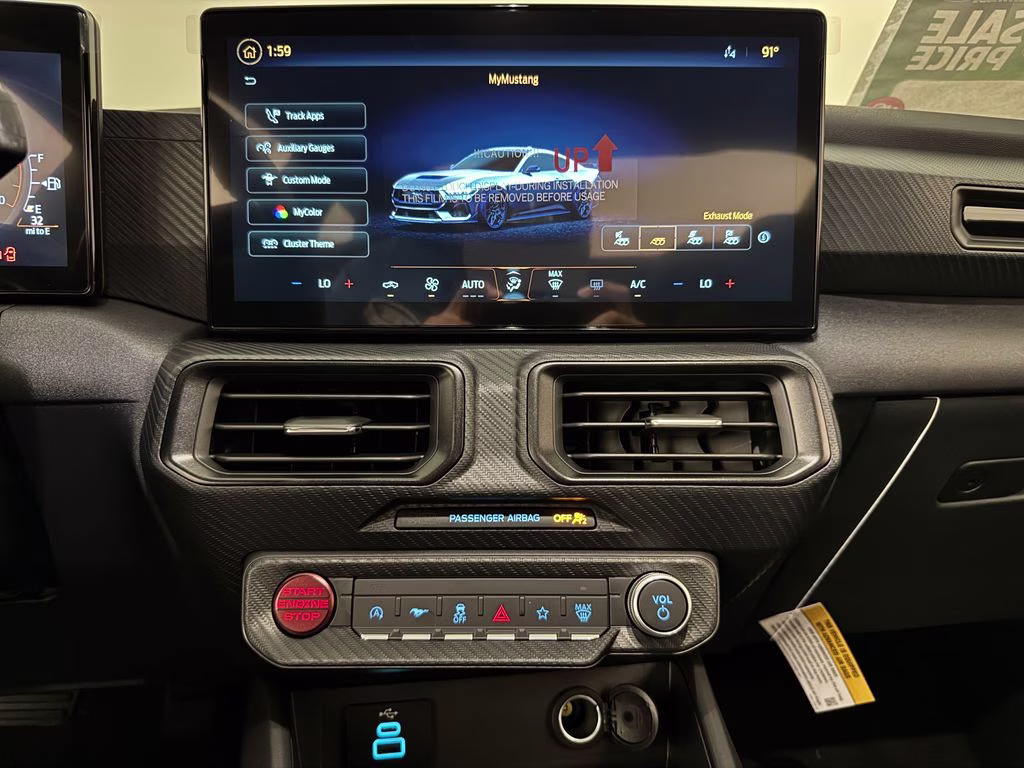 2026 Adriatic Blue Metallic Ford Mustang EcoBoost RWD Coupe