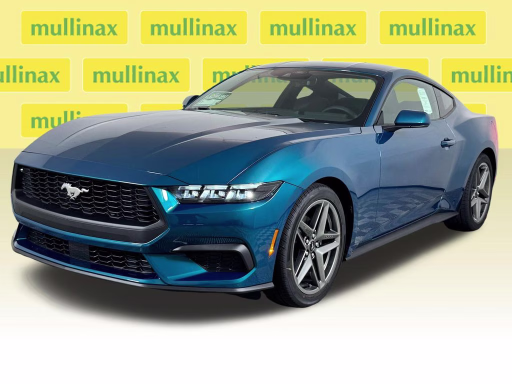 2026 Adriatic Blue Metallic Ford Mustang EcoBoost RWD Coupe