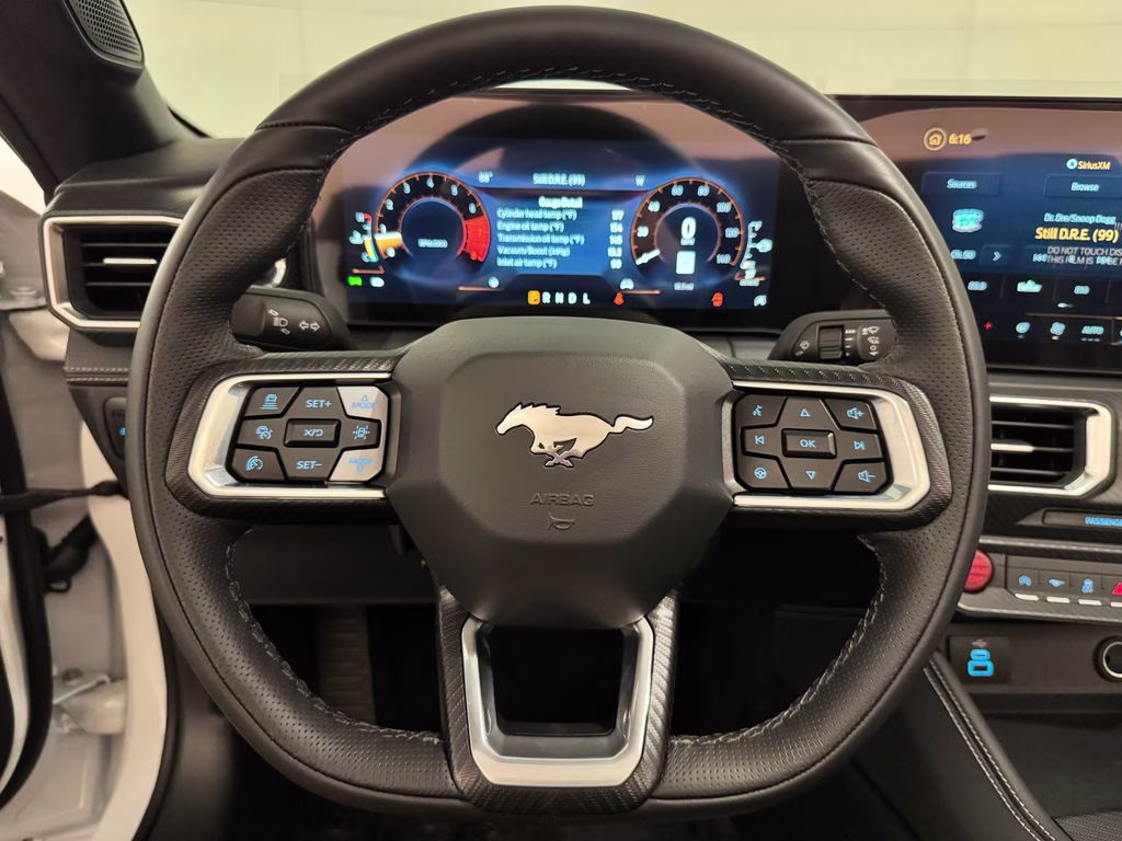 2026 Oxford White Ford Mustang EcoBoost Premium RWD Convertible