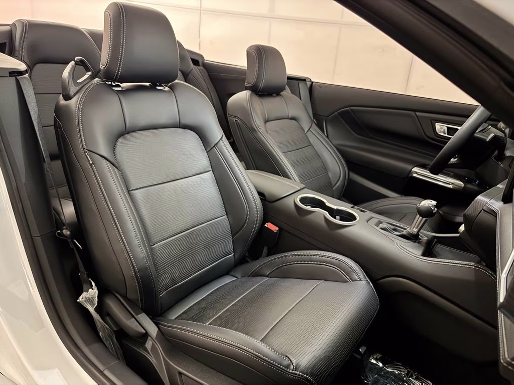 2026 Oxford White Ford Mustang EcoBoost Premium RWD Convertible