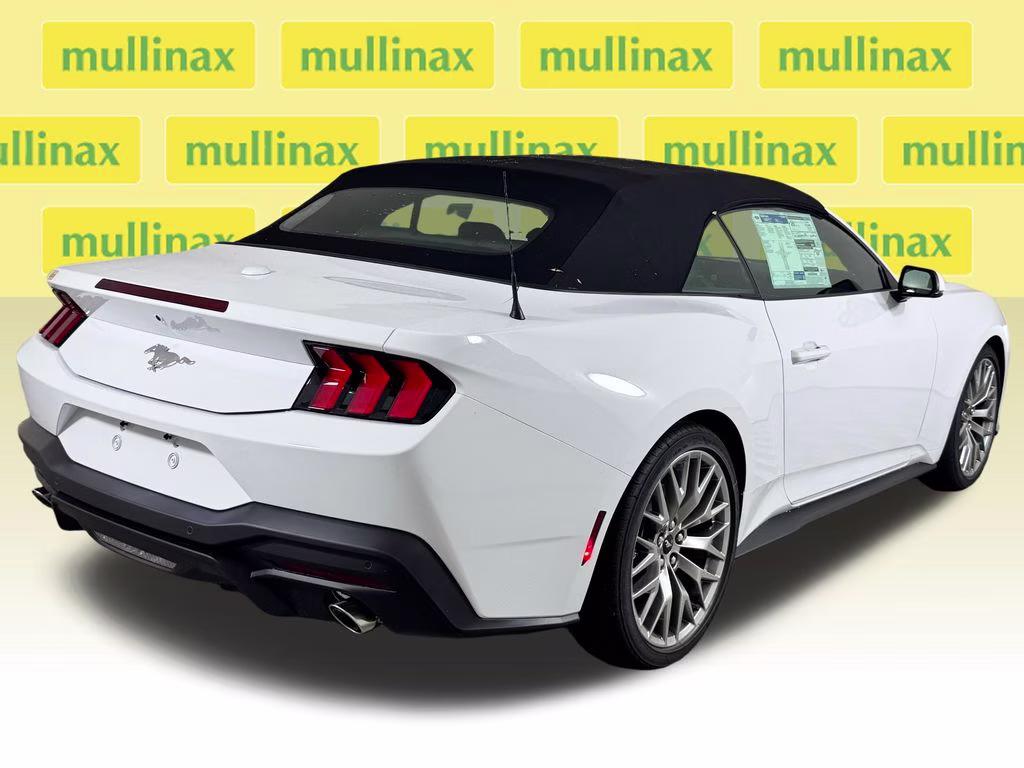 2026 Oxford White Ford Mustang EcoBoost Premium RWD Convertible