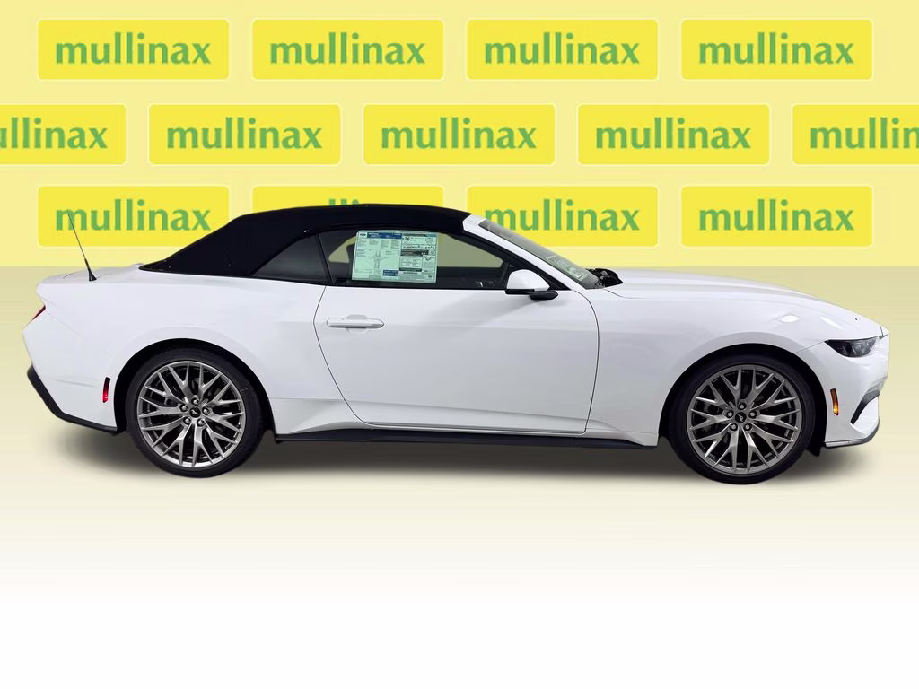 2026 Oxford White Ford Mustang EcoBoost Premium RWD Convertible