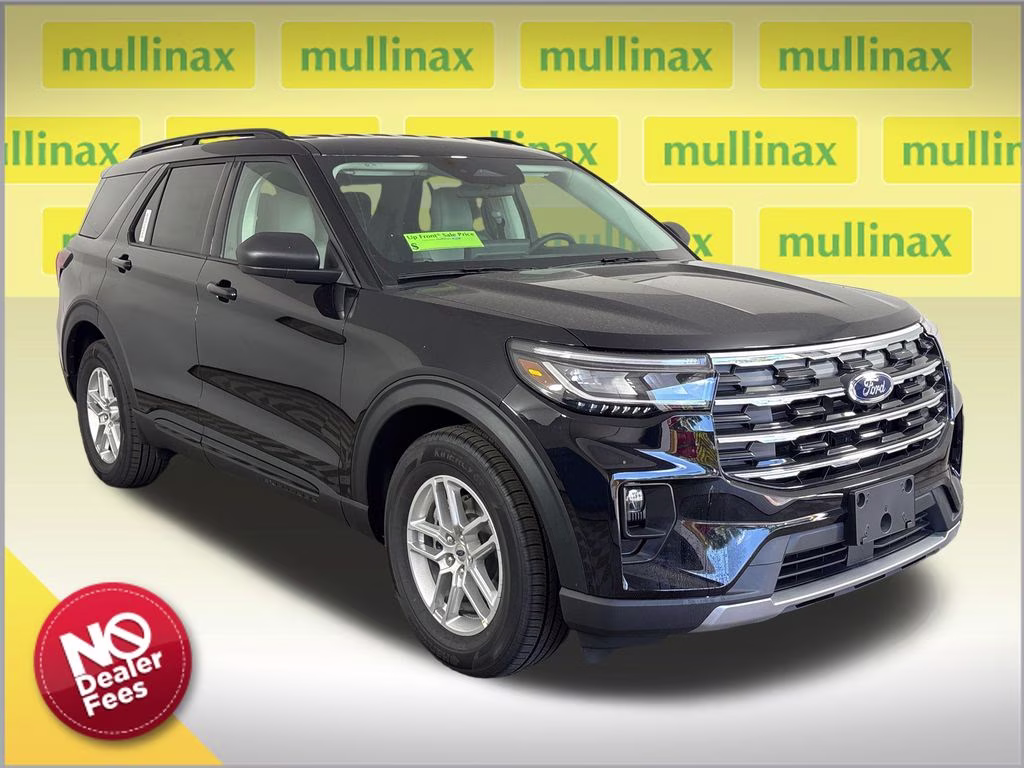 2026 Agate Black Metallic Ford Explorer Active RWD SUV