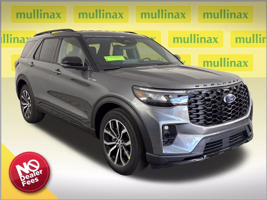 2026 Gray Metallic Ford Explorer ST-Line RWD SUV