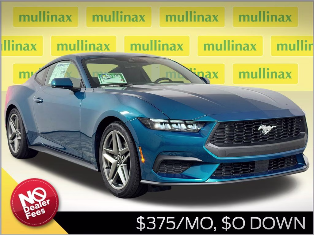 2026 Adriatic Blue Metallic Ford Mustang EcoBoost RWD Coupe