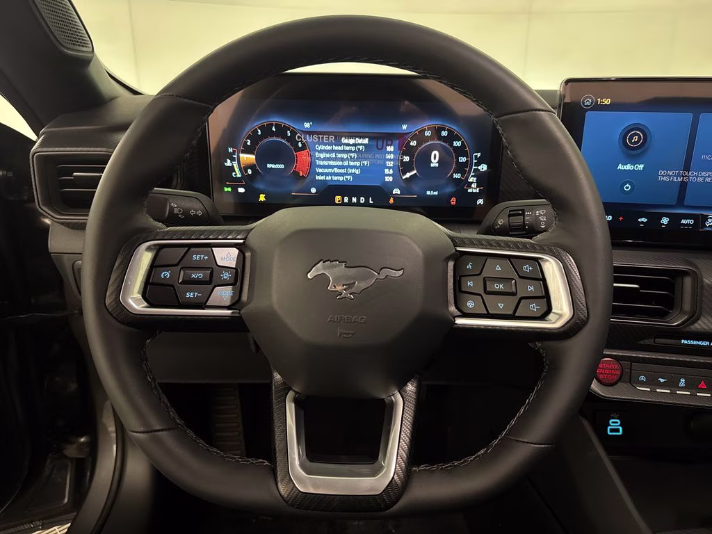 2026 Carbonized Gray Metallic Ford Mustang EcoBoost RWD Coupe