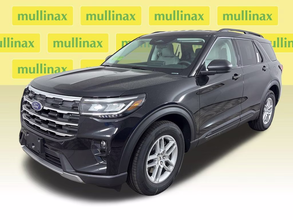 2026 Agate Black Metallic Ford Explorer Active RWD SUV