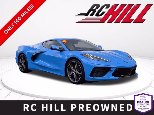2021 Rapid Blue Chevrolet Corvette Stingray RWD Coupe