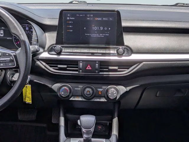 2024 Snow White Pearl Kia Forte LXS FWD Sedan
