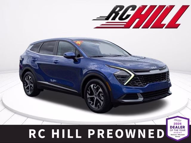 2024 Sapphire Blue Kia Sportage EX FWD SUV