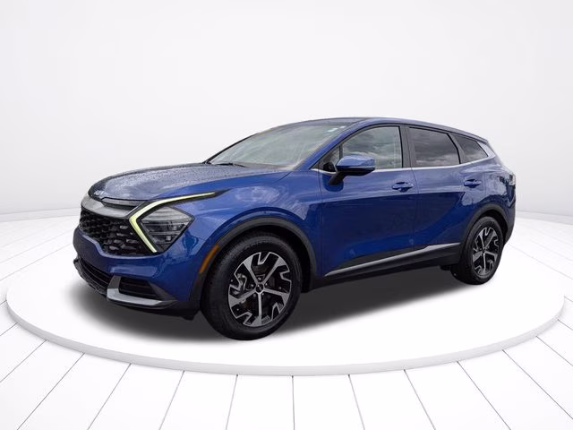 2024 Sapphire Blue Kia Sportage EX FWD SUV