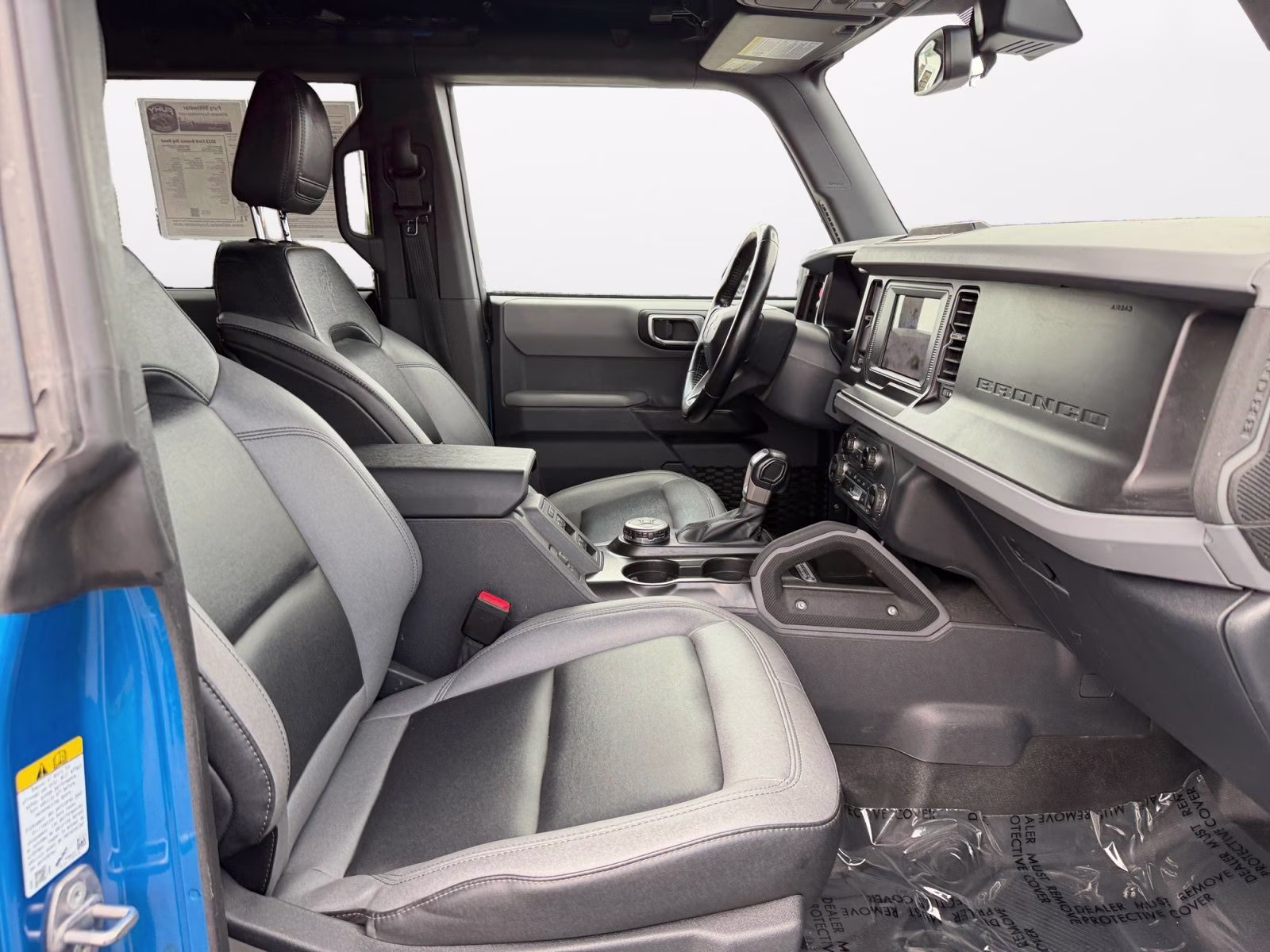 2023 Velocity Blue Metallic Ford Bronco Big Bend 4X4 SUV