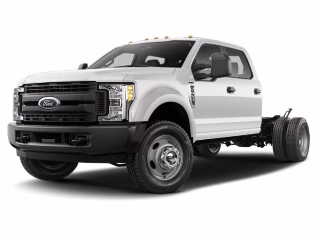 2018 Oxford White Ford Super Duty F-450 DRW XLT 4X4 Chassis