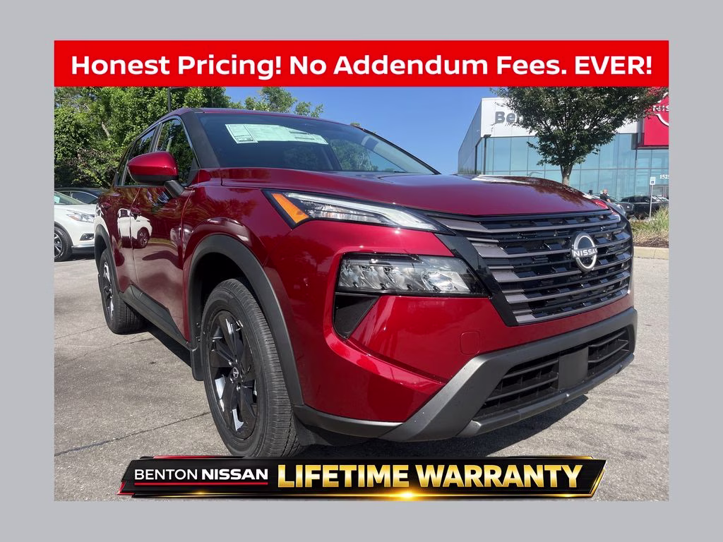 2026 Scarlet Ember Tintcoat Nissan Rogue SV FWD SUV