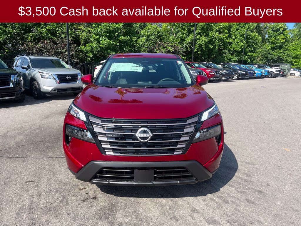 2026 Scarlet Ember Tintcoat Nissan Rogue SV FWD SUV