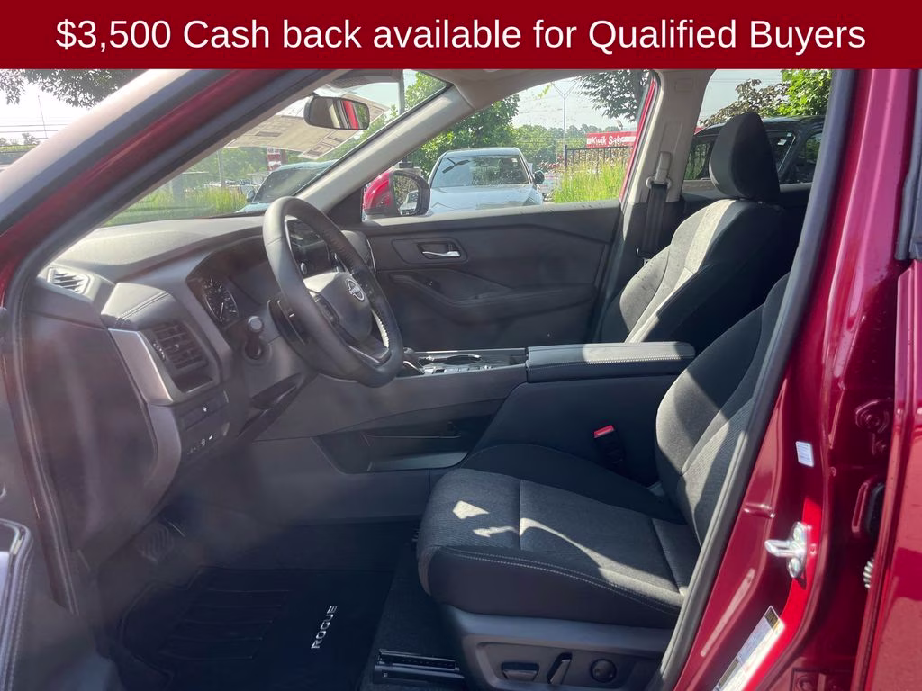 2026 Scarlet Ember Tintcoat Nissan Rogue SV FWD SUV
