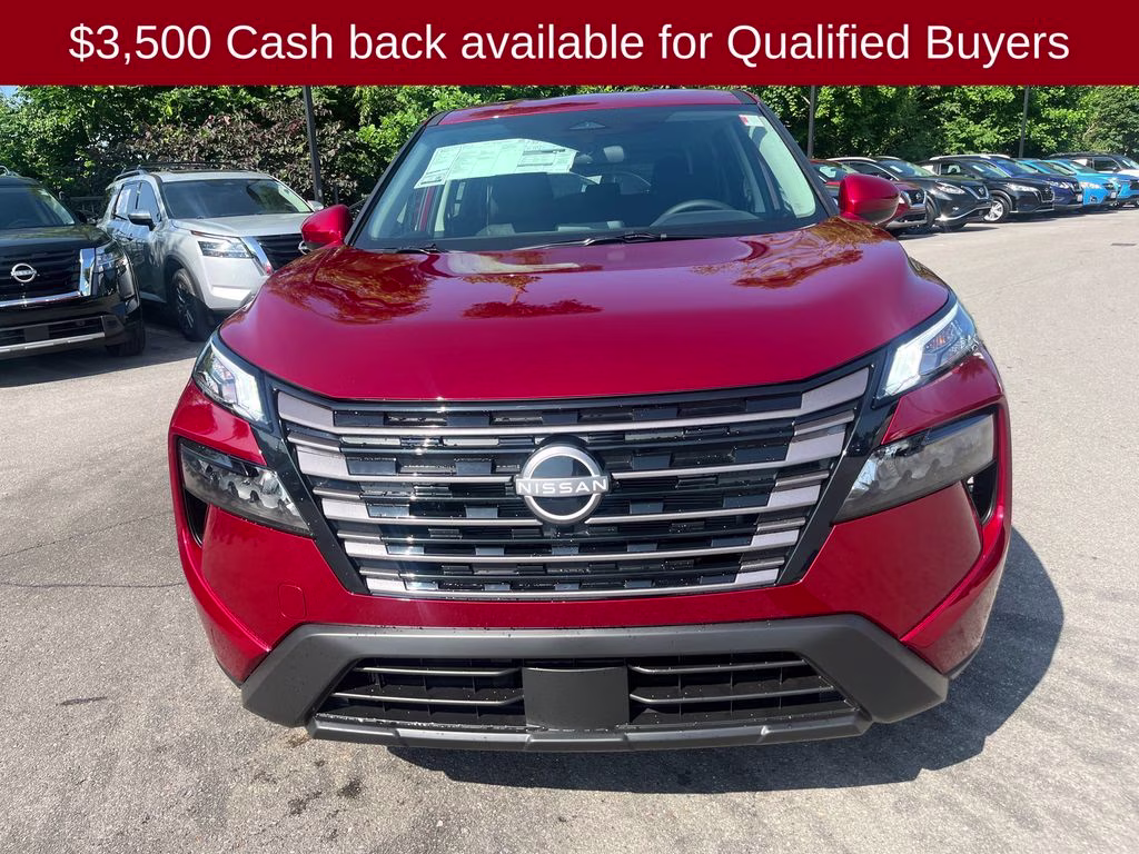 2026 Scarlet Ember Tintcoat Nissan Rogue SV FWD SUV
