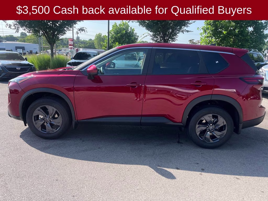 2026 Scarlet Ember Tintcoat Nissan Rogue SV FWD SUV