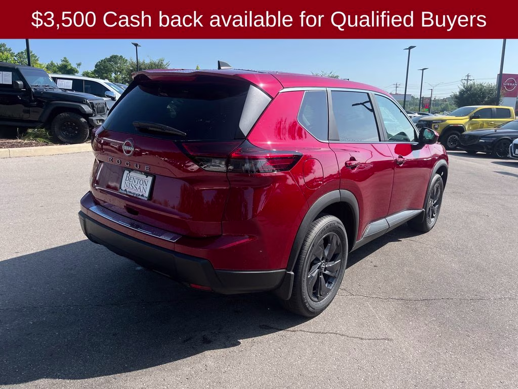 2026 Scarlet Ember Tintcoat Nissan Rogue SV FWD SUV