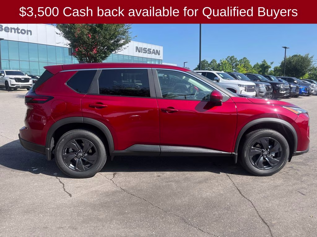 2026 Scarlet Ember Tintcoat Nissan Rogue SV FWD SUV