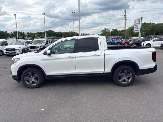 2023 Platinum White Pearl Honda Ridgeline RTL AWD Truck