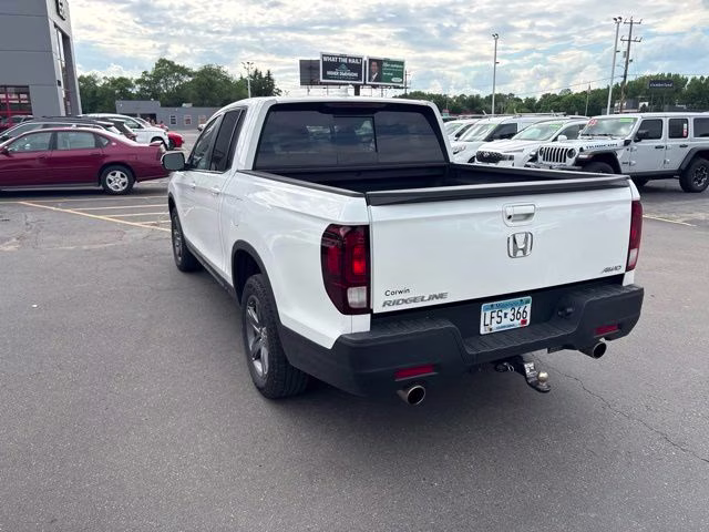2023 Platinum White Pearl Honda Ridgeline RTL AWD Truck