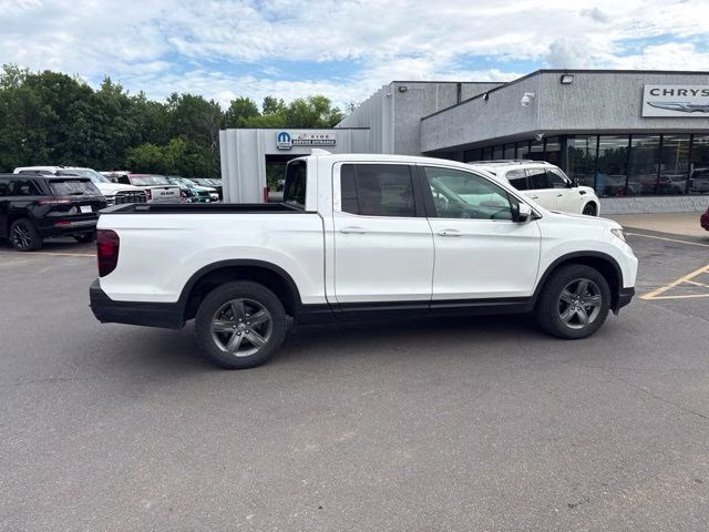 2023 Platinum White Pearl Honda Ridgeline RTL AWD Truck