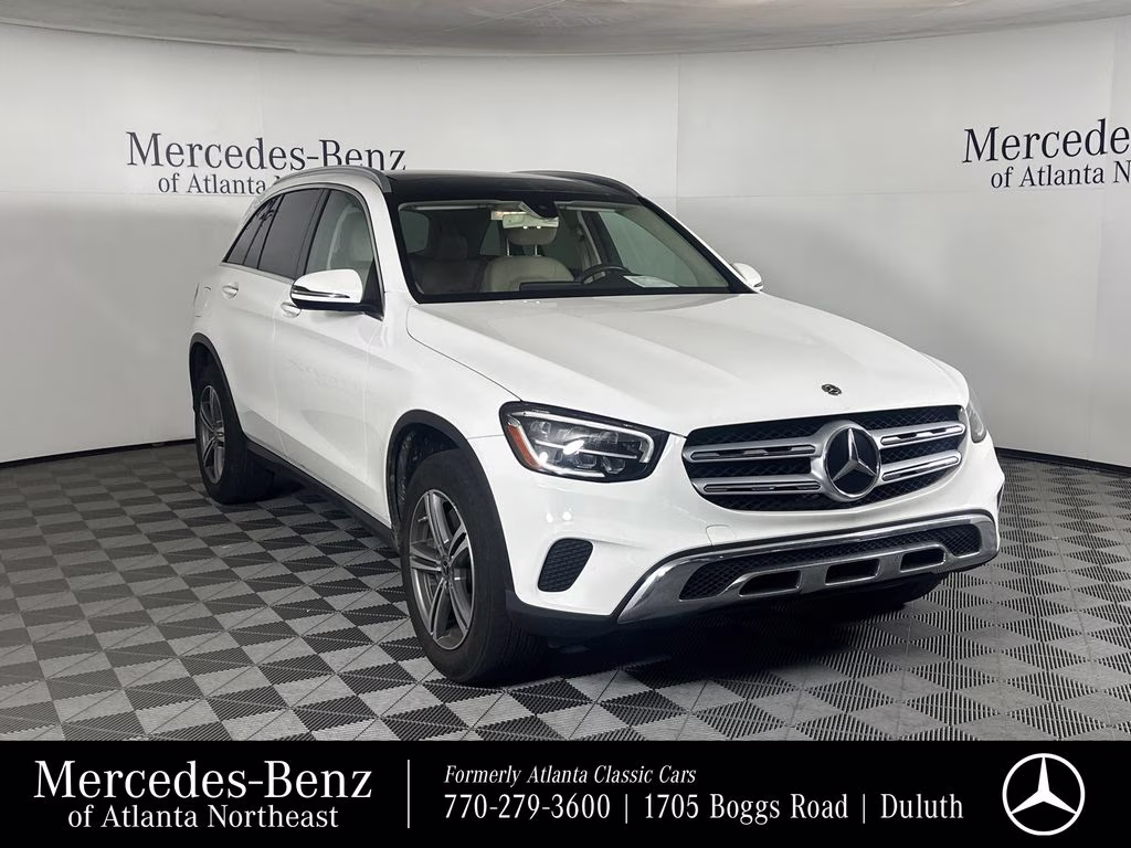 2020 Polar White Mercedes-Benz GLC GLC 300 RWD SUV