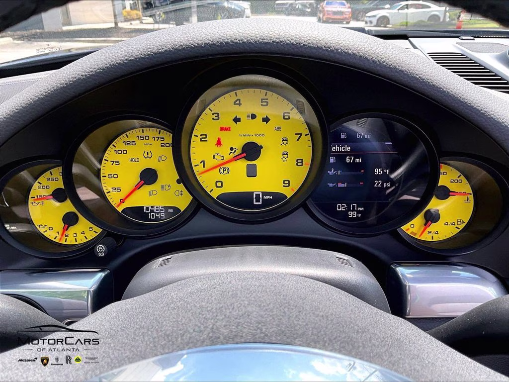 2016 Black Porsche 911 Carrera S Cabriolet 7-Speed RWD Convertible