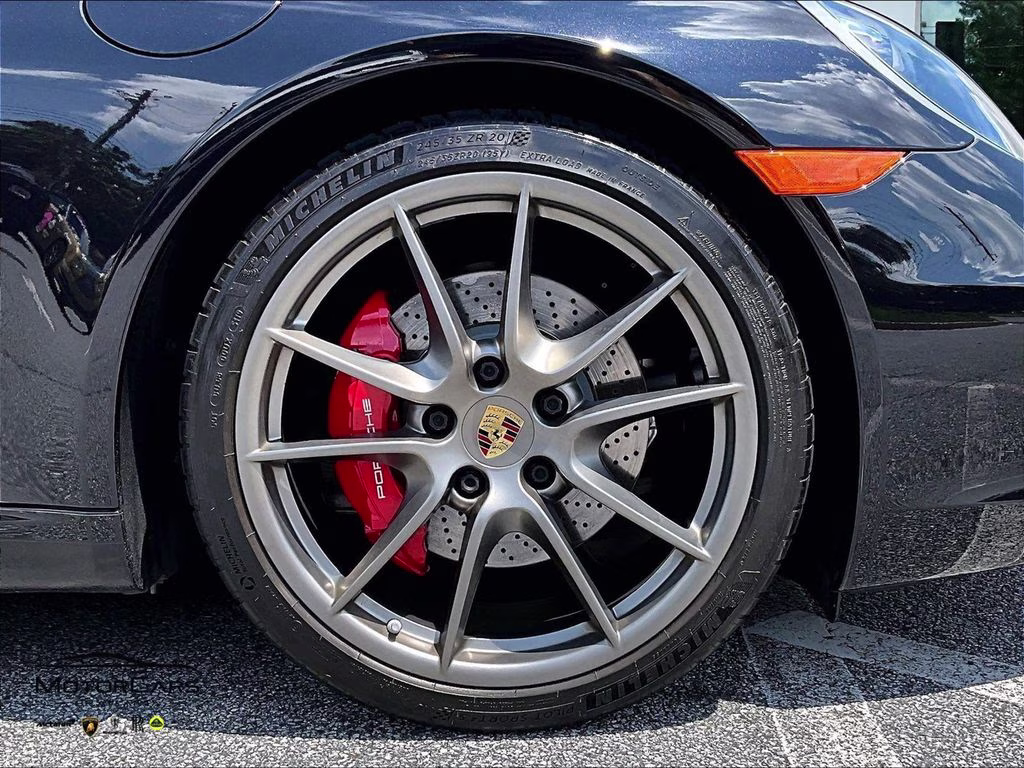 2016 Black Porsche 911 Carrera S Cabriolet 7-Speed RWD Convertible