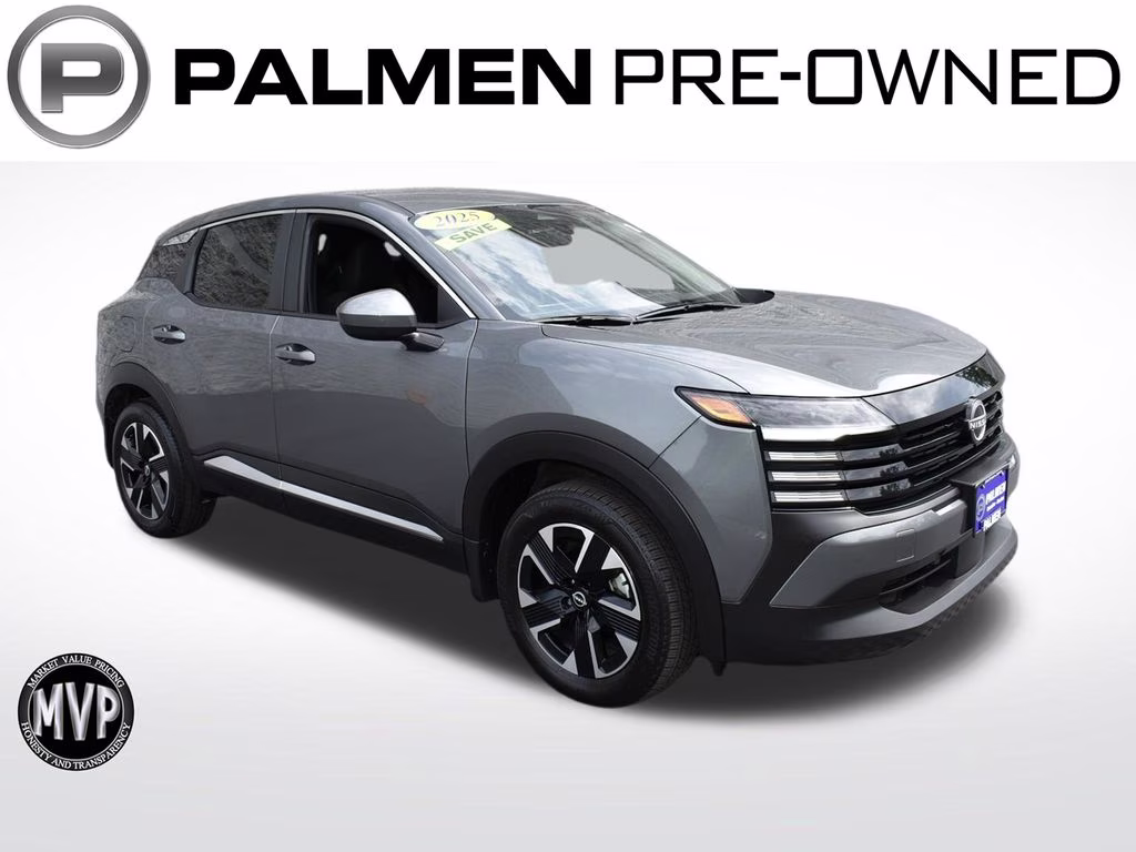 2025 Gun Metallic Nissan Kicks SV AWD SUV