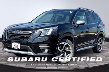 2024 Crystal Black Silica Subaru Forester Touring AWD SUV