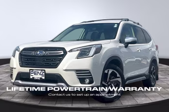 2023 Crystal White Pearl Subaru Forester Touring AWD SUV