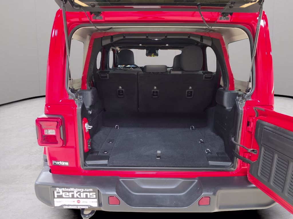 2025 Firecracker Red Clearcoat Jeep Wrangler 4xe Sahara 4X4 SUV