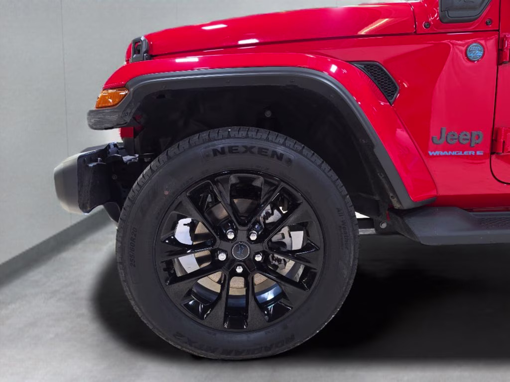 2025 Firecracker Red Clearcoat Jeep Wrangler 4xe Sahara 4X4 SUV