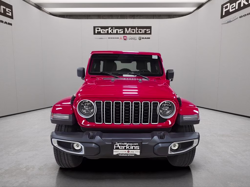 2025 Firecracker Red Clearcoat Jeep Wrangler 4xe Sahara 4X4 SUV