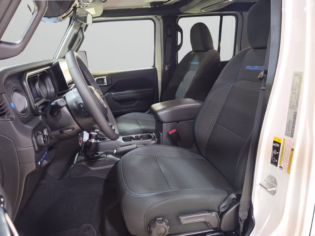 2025 Bright White Clearcoat Jeep Wrangler 4xe Rubicon 4X4 SUV