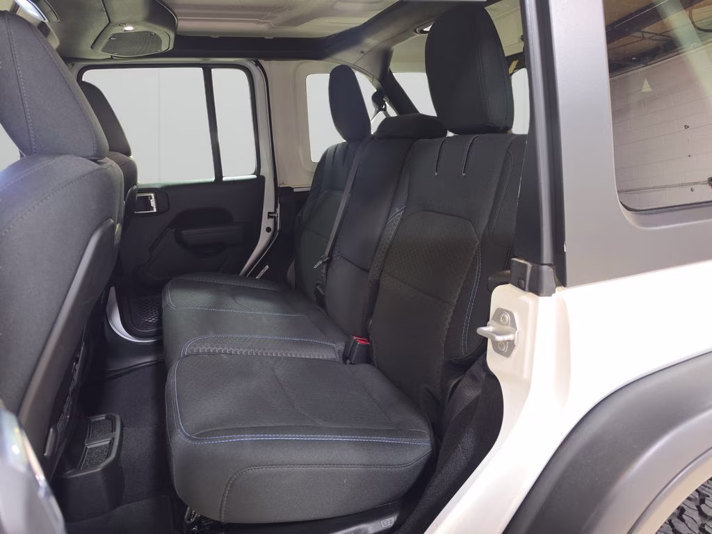 2025 Bright White Clearcoat Jeep Wrangler 4xe Rubicon 4X4 SUV