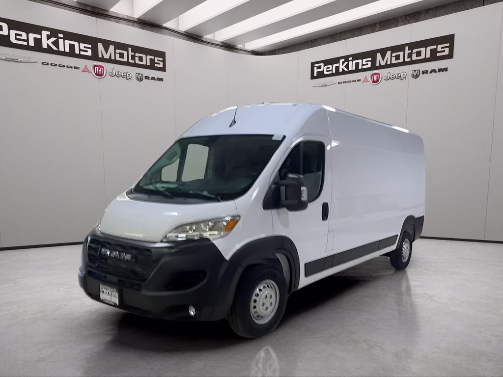 2026 Bright White Clearcoat Ram ProMaster 2500 High Roof FWD Van