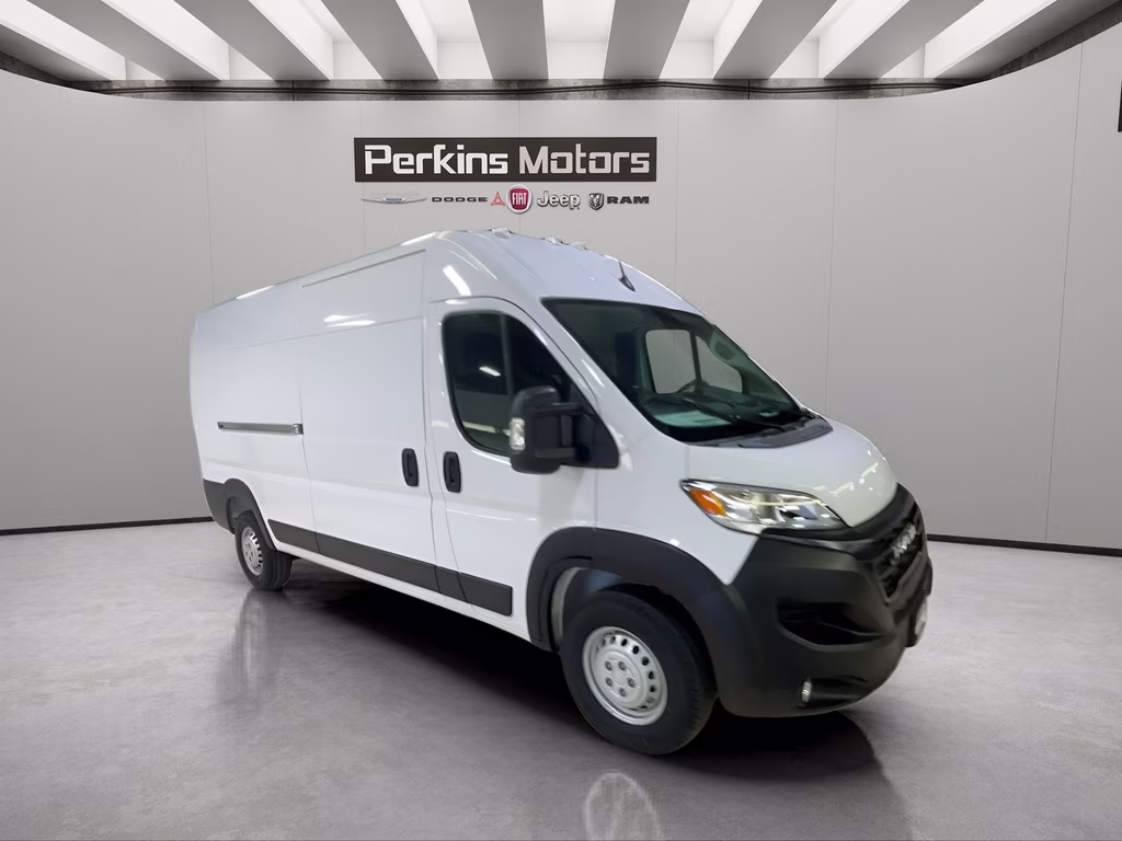 2026 Bright White Clearcoat Ram ProMaster 2500 High Roof FWD Van